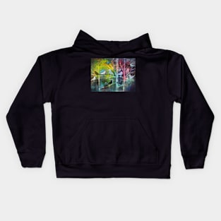 Bird spirits Kids Hoodie